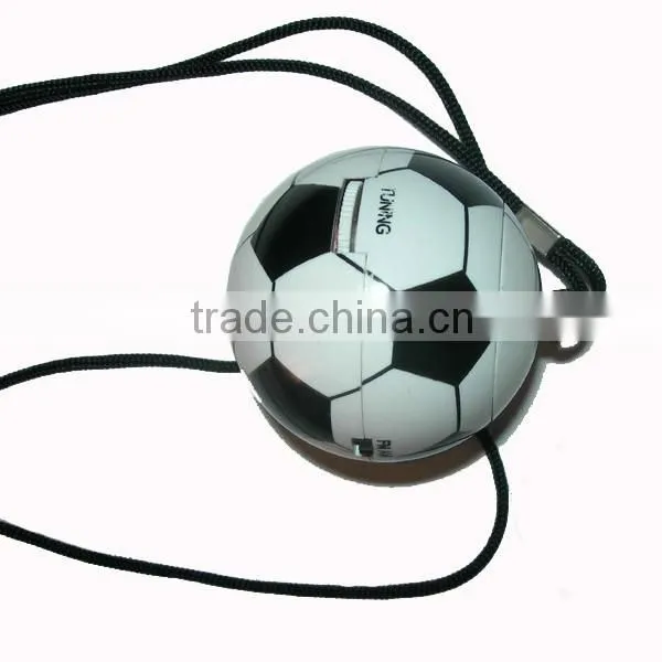 Mini AM FM Football Shape Radio photo-2