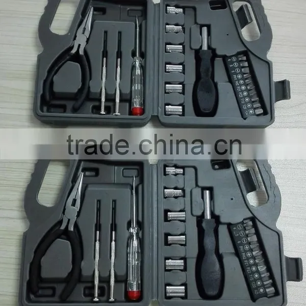 22pcs Oil Engine Case Design Tool Set, Kraft Plastic Box Hand Tool Set photo-3