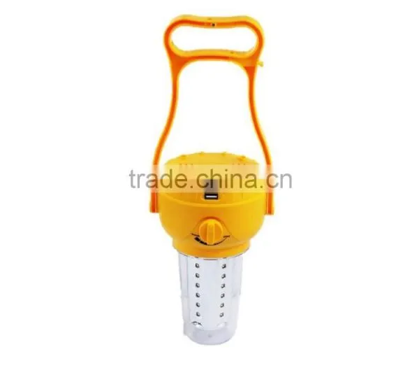 Plastic Solar Lantern With Solar Phone Charger photo-4