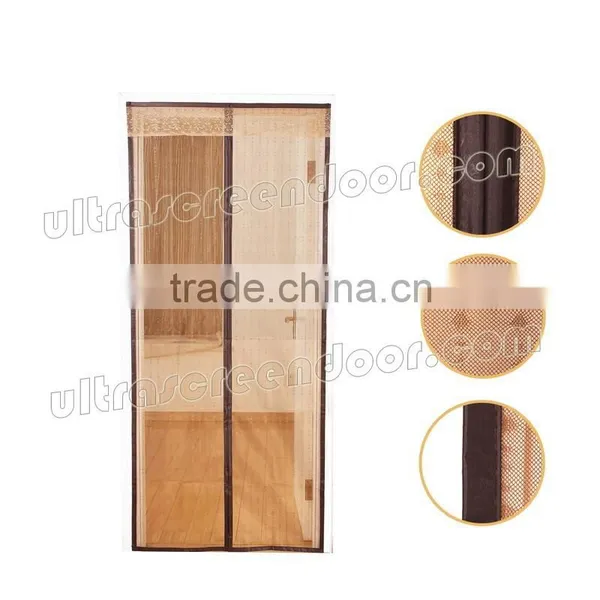 Buy Brown Color Magnetic Interior Screen Door As Seen On Tv