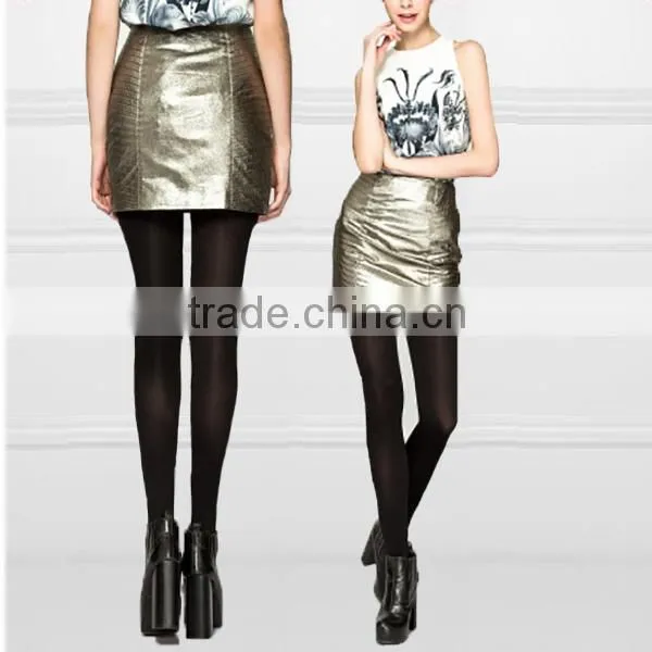 China Guangzhou OEM Service Silk Fabric Women Wholesale High Waist Shorts photo-2