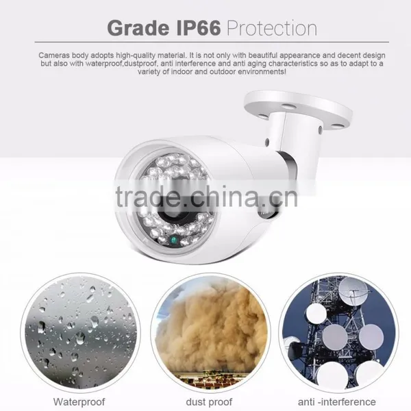 Private OEM 4CH AHD 960P 1.3MP Cctv Camera System AHD DVR H.264 photo-5