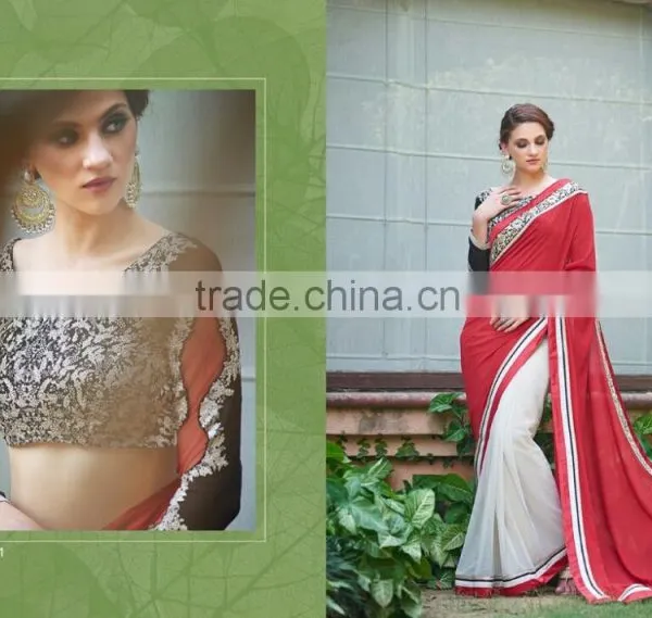 Summer Party Wear Bridal Collection Saree photo-5