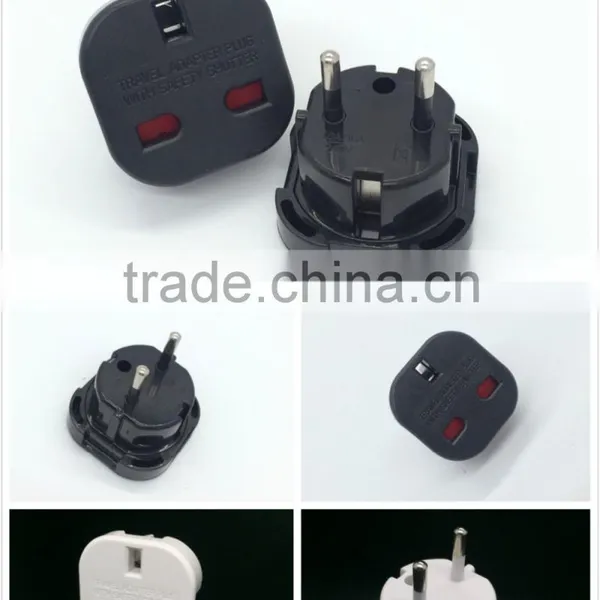 Hot Selling uk to Euro Plug Adapter CE Rohs photo-4