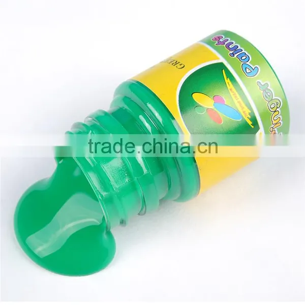 Wholesale Chinjoo 30ml Finger Paint Pots Drawing Safety for Kids in Plastic Box photo-2
