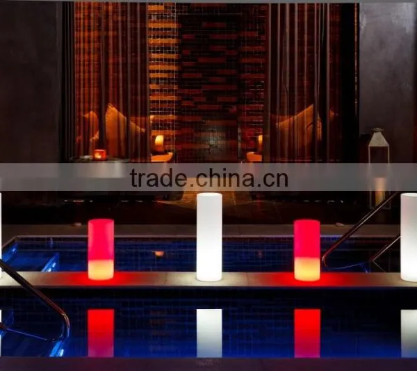 Floor Standing Lamps Decorative Cylinder Lamp Led Eco-friend Furniture/walkway Stand for Hotel Outdoor Decoration photo-2
