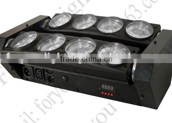 Professional Stage Disco DJ Wedding Party MARQ Lighting Ray Tracer Quad 8pcs 10W 12W RGBW 4in1 LED Spider Beam Moving Head photo-2