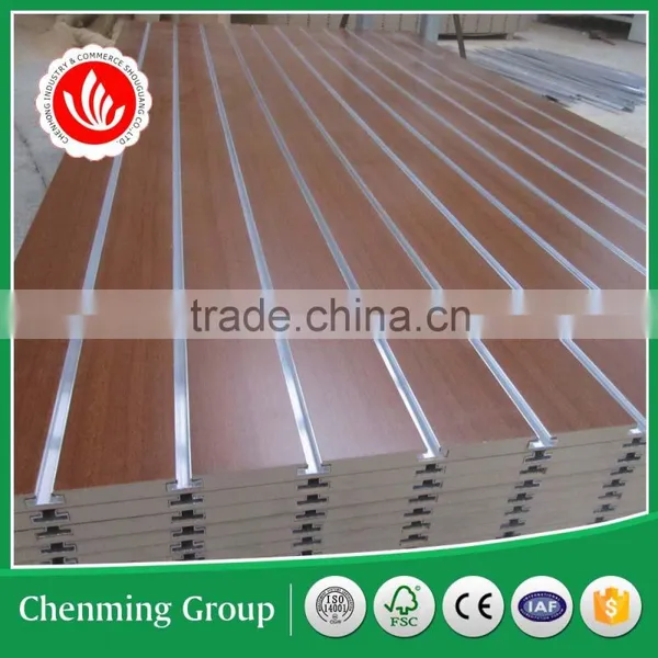 Melamine Slotted MDF Panels photo-3