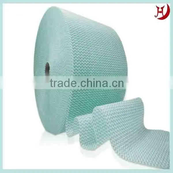 Soft and Comfortable Microfiber Cloth Spunlace Nonwoven Fabric for Wipes Tissue Hydrophilic photo-3