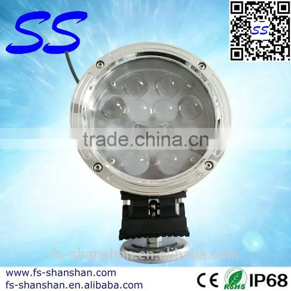 7 Inch 60W 9-80V Cree LED Work Light for Truck/magnet Base Work Led Machine Lights