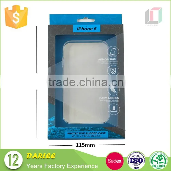 Cheap Price New Design Cell Phone Case Packaging With Pvc Window photo-5