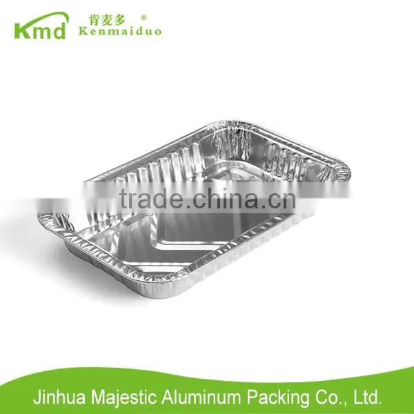 RUD210 Super Quality Rectangle Aluminum Foil Container For Cookies