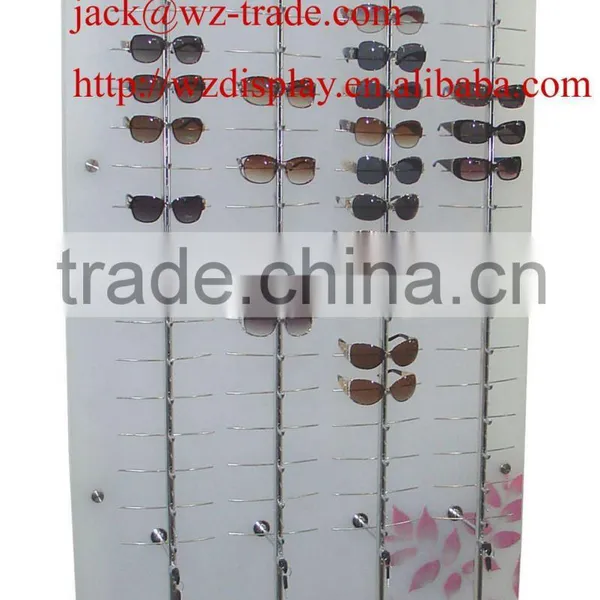 Wall Mounted Sunglasses Display;locking Spectacles Display Rack;eyeglasses Dispaly Shelf