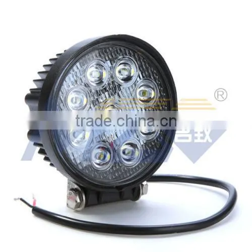 MZ Auto Lamp LED Off Road Lights IP67 HOT 27W Led Work Light LED Headlights for ATV SUV JEEP 2025LM Cheap Factory Wholesale RoHS