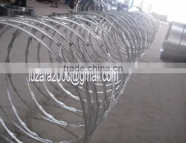 Stainless Steel Concertina Razor Blade Barbed Wire photo-2