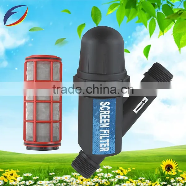 4" Thread "T" "Y" Type Plastic Irrigation Filter for Drip Irrigation System Disc Filter photo-2