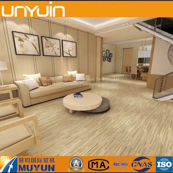 Wood Pattern Comercial or Residential PVC Tile Vinyl Floor photo-5