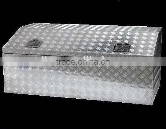 2mm Checker Plate Aluminium Tool Box UTE Truck Storage photo-3