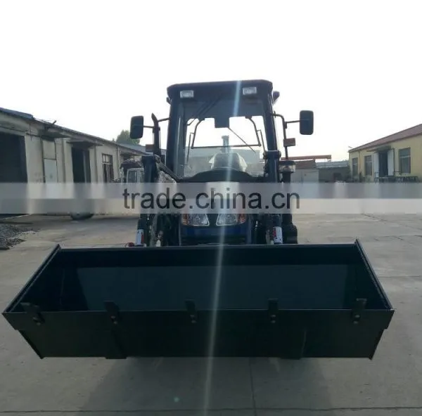 30-50hp 4wd Farm Tractor TZ04D Mini Front End Loader for Sale photo-3