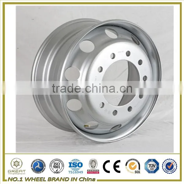 Tubeless Rims 17.5x6.75 Truck Steel Wheel photo-5