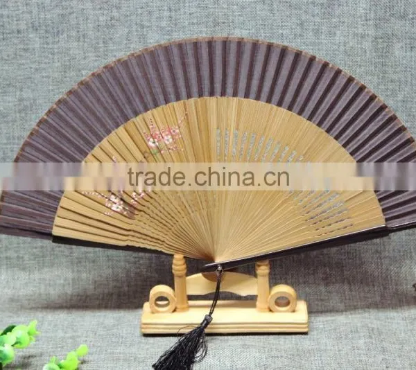 Promotional Japanese Hand Fan Bamboo Fan Customized
