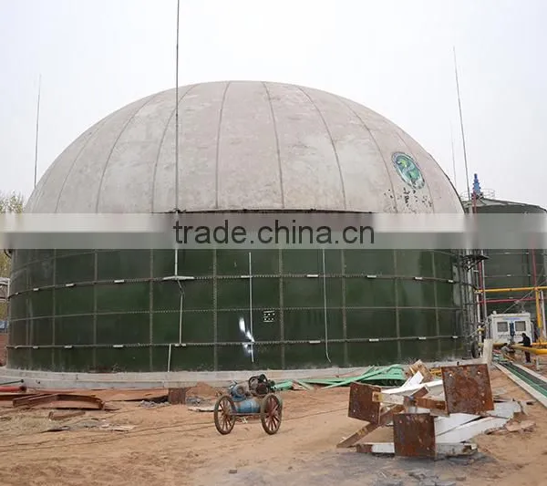 Enamel Bolted Tanks Biogas Digesters for Anaerobic Digestion of Agricultural and Animal Waste photo-5