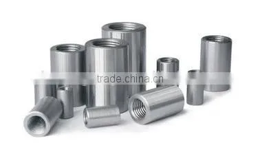 Steel Bar Coupler Steel Rebar Mechanical Coupler Straight Screw Sleeve Coupler Connection photo-3