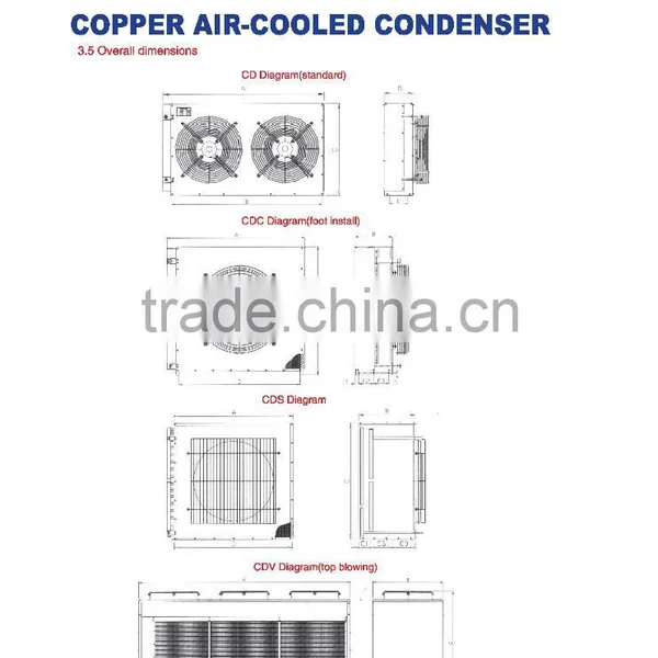 CD-S-80 COPPER AIR-COOLED CONDENSER photo-4