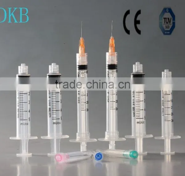 Medical Disposable Syringe Luer Slip Luer Lock 1ml 2ml 3ml 5ml 10ml 20ml 30ml 50ml 100ml photo-2