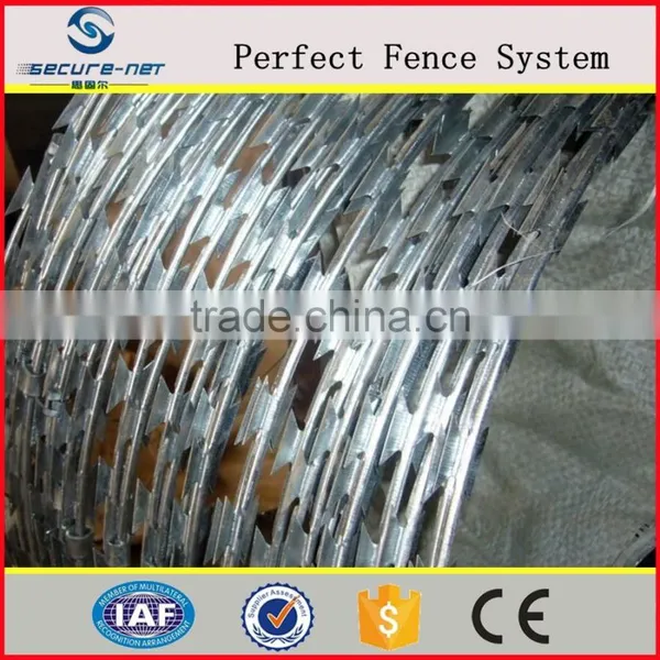 BTO-11 BTO-22 CBT-60 CBT-65 Razor Wire for Sale/razor Wire Price/concertina Razor Barbed Wire photo-2