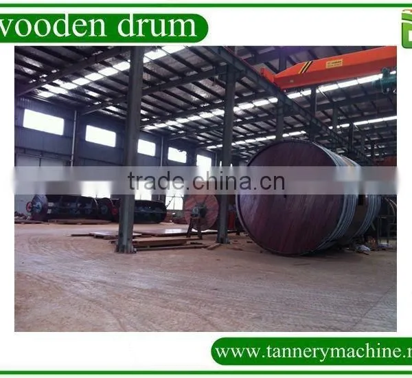 Supply Leather Tannery Overloading Wooden Drum for Soaking/Liming/Tanning photo-5