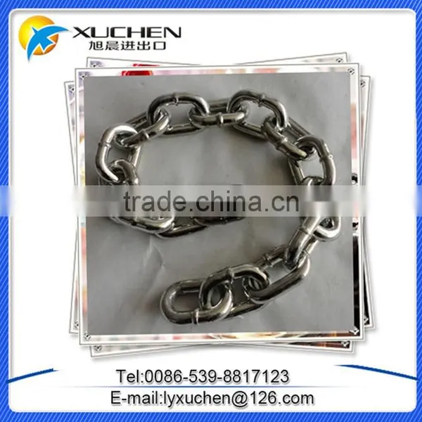 Chinese Ordinary Mild Steel Link Chain Factory photo-5