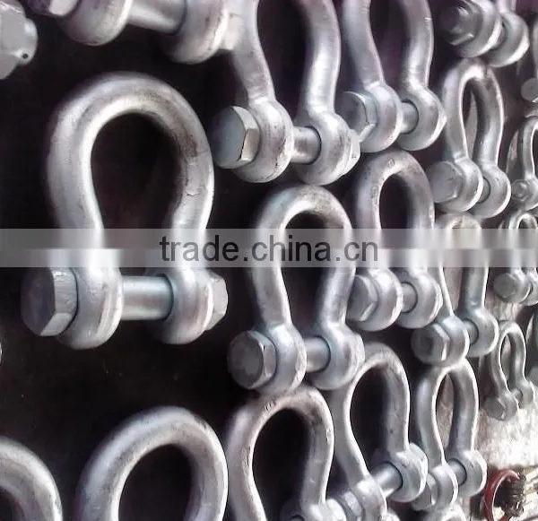 Suspension Forged Galvanized Us Type Anchor Snap Bow Shackle Price photo-4