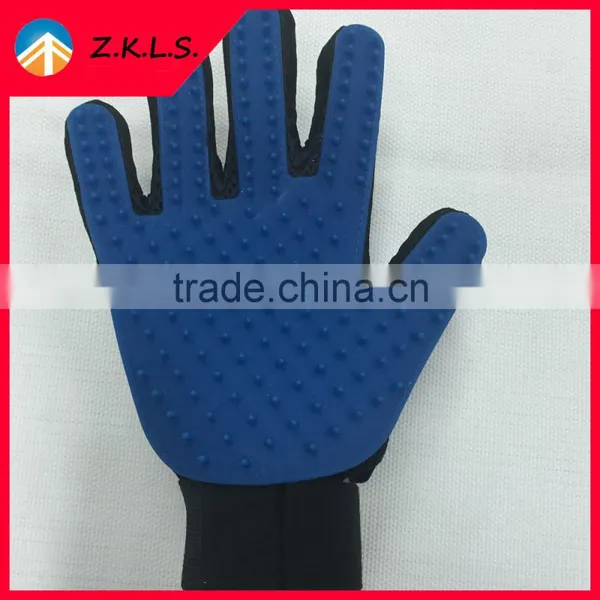 New Design Pet Hair Grooming Glove Brush Remover photo-4
