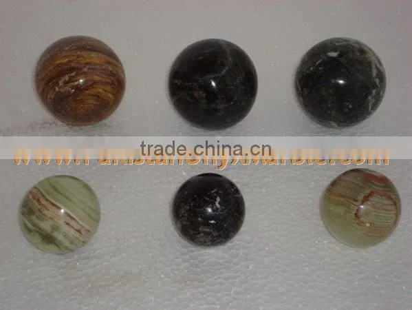 DECORATIVE SPHERES BALLS MARBLE HANDICRAFTS photo-6