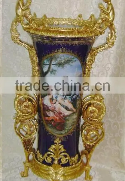 Fair Lady With Colorful Flower Decorated Vase, Creative Designed Flower Holder photo-3