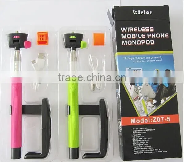 2015 Popular Bluetooth Selfie Monopod ,selfie Stick for Cellphone photo-3
