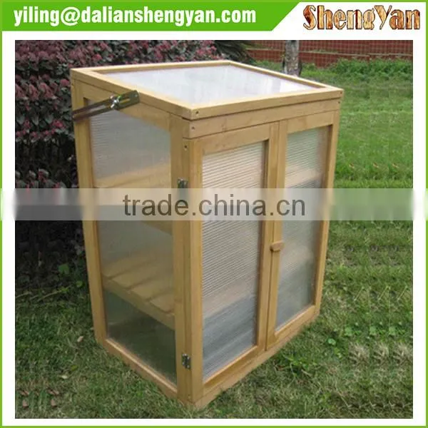 Wood Greenhouse, Garden Mini Greenhouse photo-2