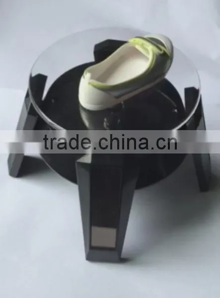 Solar Power Rotating Display Stand With 4 LED Light For Sale photo-6