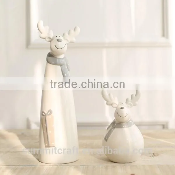 Funny Christmas Resin Santa and Reindeer Christmas Craft photo-4