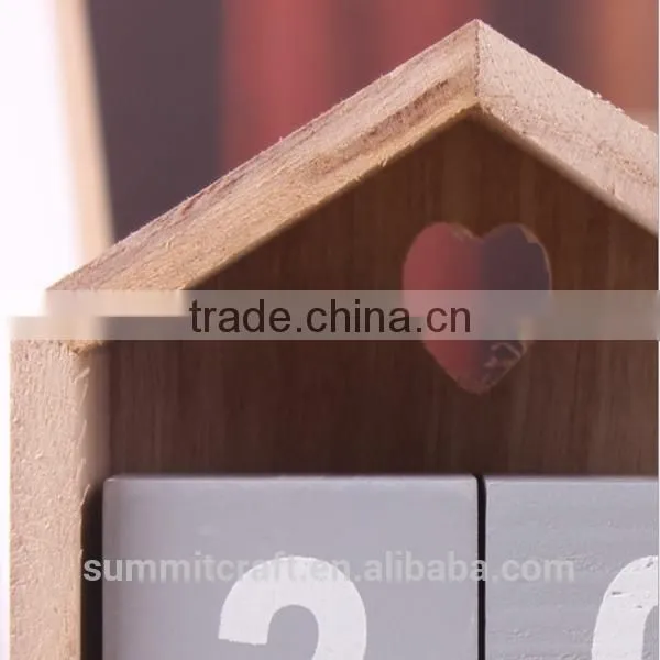 House Design Wooden Desk 365 Day Calendar photo-3