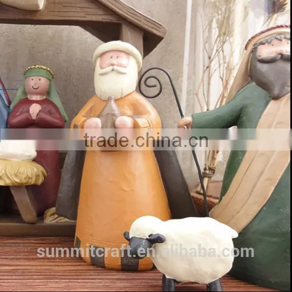 2016 Resin Mary Baby Christmas Jesus Birth photo-3