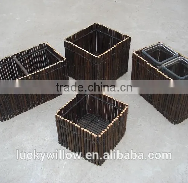Home Garden Storage Art Landscape Garden Basket photo-2