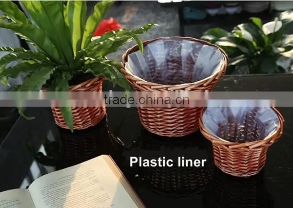 2015 Wholesale Wicker Flower Wickerwork Vase photo-4