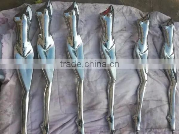 Stainless Steel Modern Indoor Nude Lady Decor Statues for Sale photo-3