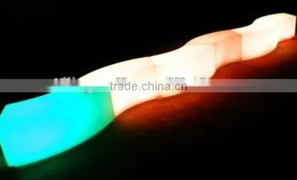 Led Long Plastic Bench Sofa for Outdoor Beer Festival Banquette photo-2