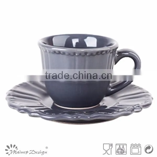 Personalized Tea Cups & Saucers/espresso Cup & Saucer/personalized Tea Cup Saucer Set photo-3