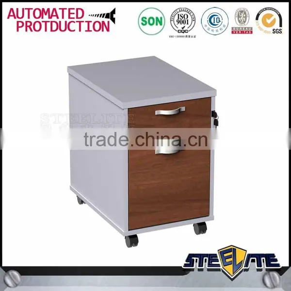 Commercial Furniture Office Mobile 2 Drawer Pedestal With Seat Pad photo-4