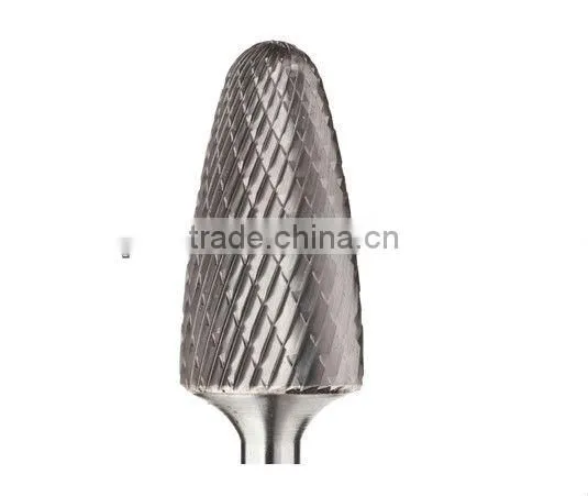 Double Cut Radius End Carbide Rotary Cutter photo-2