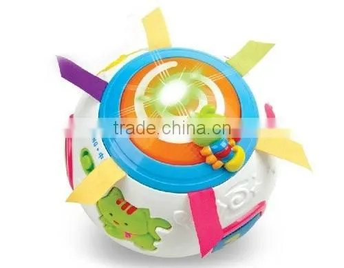 2015 New Hot Products Roll Inside Inflatable Ball Toy Baby Toy Nusic Farm Rolling Ball From Dongguan ICTI Manufacturer photo-2